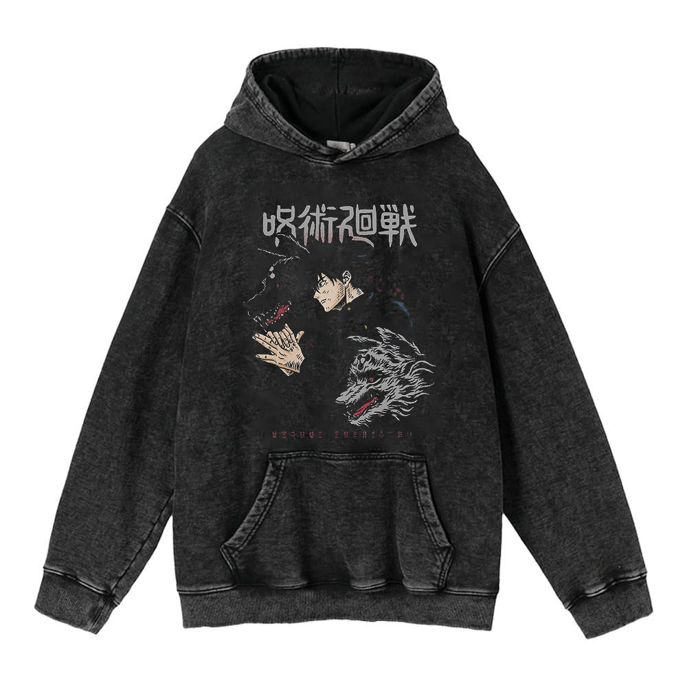 Jujutsu Kaisen Hoodie Anime Street Cotton Hoodie  Hoodie