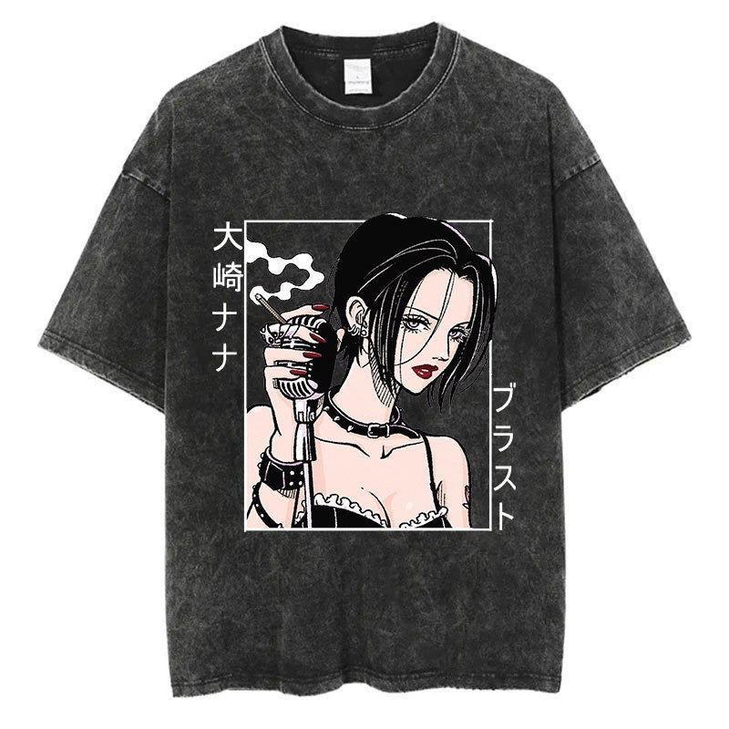 Tom Design Nana Manga Anime T-Shirt