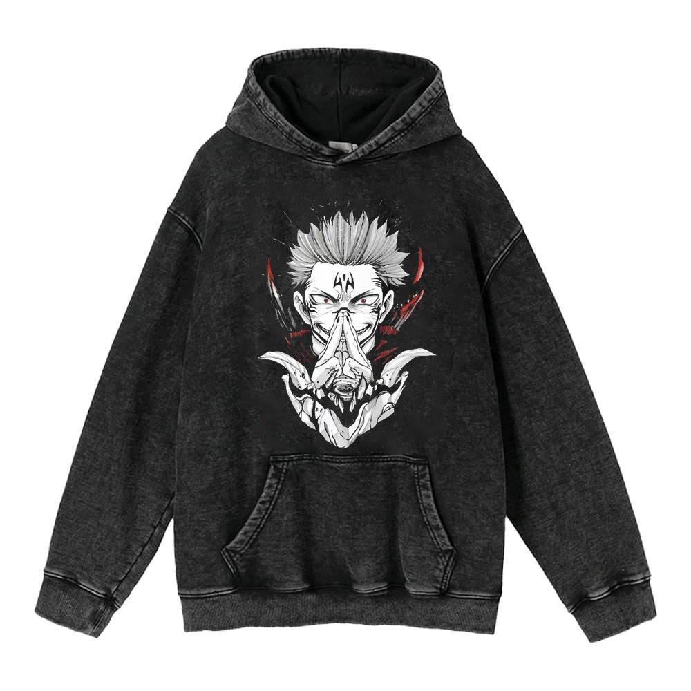 Jujutsu Kaisen Hoodie Anime Street Cotton Hoodie  Hoodie