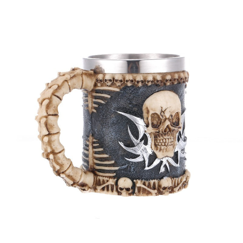 Tom Anime Sunflower Skeleton Mug Resin Ornament