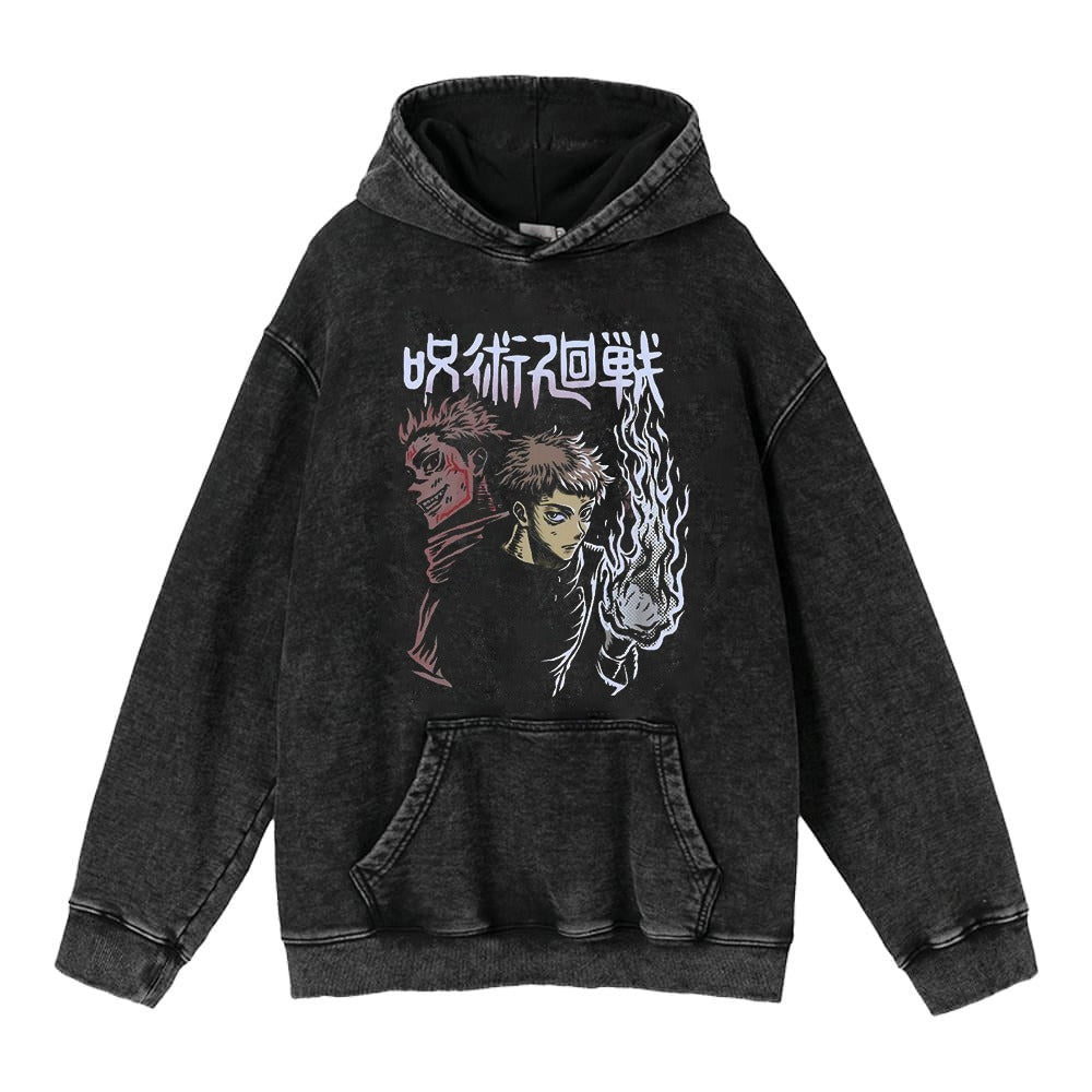 Jujutsu Kaisen Hoodie Anime Street Cotton Hoodie  Hoodie