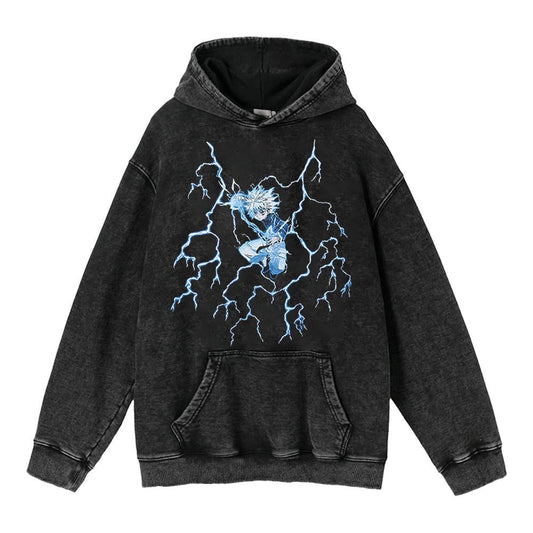 My Heroes Academy Anime Street Retro Cotton Hoodie Hoodie