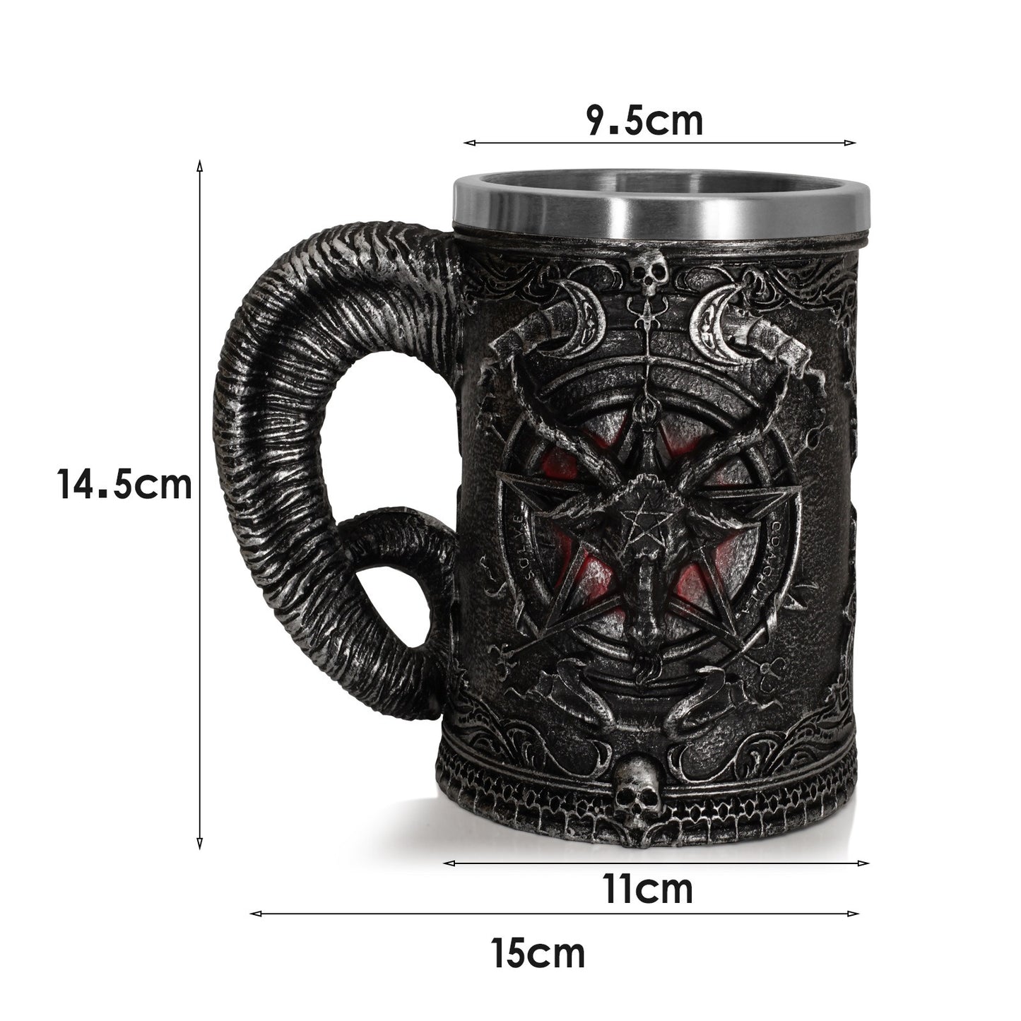 Tom Anime Pirate beer mug large mug resin ornament