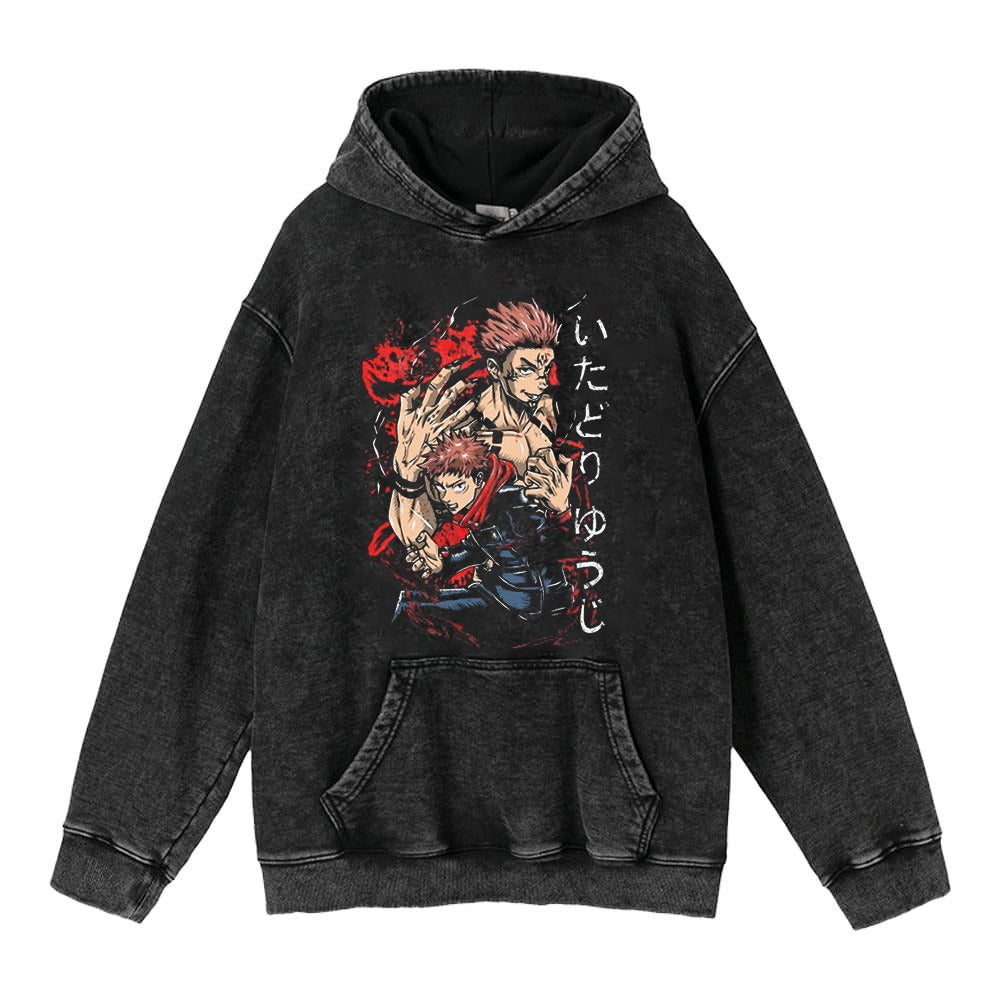 Jujutsu Kaisen Hoodie Anime Street Cotton Hoodie  Hoodie