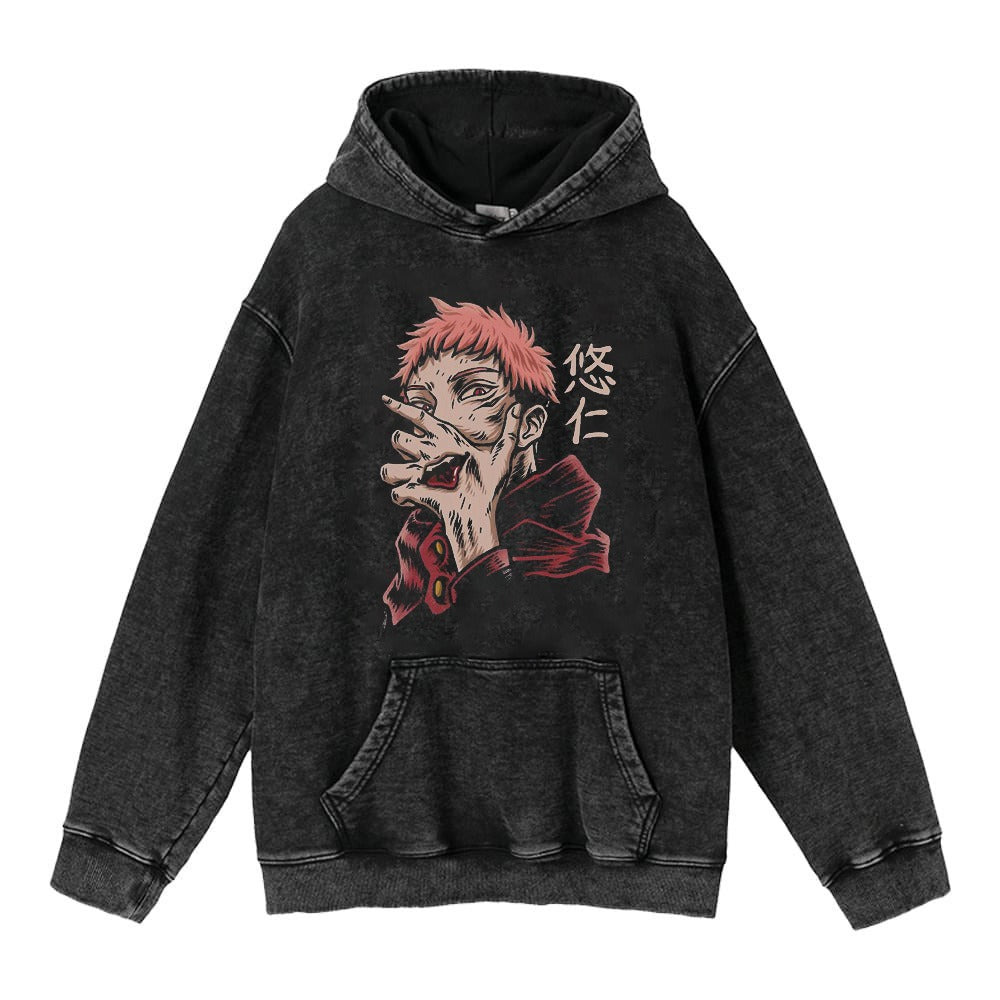 Jujutsu Kaisen Hoodie Anime Street Cotton Hoodie  Hoodie