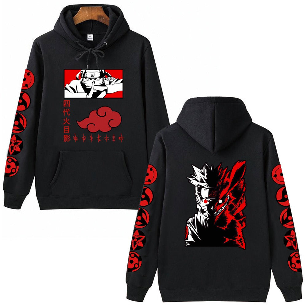 Naruto Anime Black Clover Hoodie Man Woman Fashion Anime Clothes