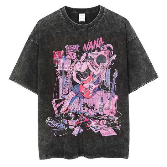 Tom Design Nana Manga Anime T-Shirt