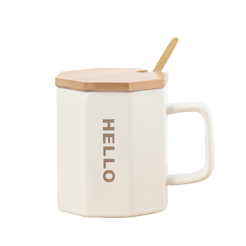 Letter Mug With Lid Mug Ins Style