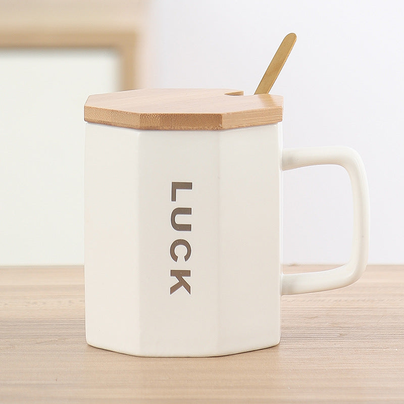 Letter Mug With Lid Mug Ins Style