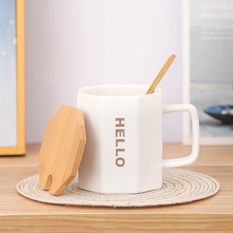 Letter Mug With Lid Mug Ins Style