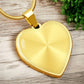 Tom Design Luxury Graphic Heart Necklace Love