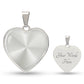 Tom Design Luxury Graphic Heart Necklace Love