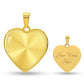 Tom Design Luxury Graphic Heart Necklace Love