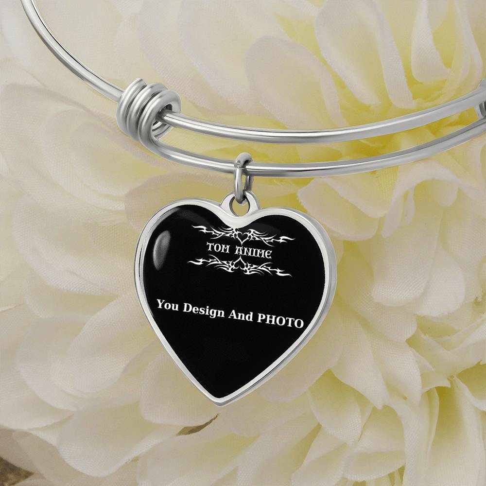 Tom Design Luxury Heart Bangle