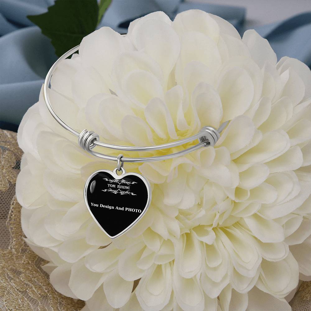 Tom Design Luxury Heart Bangle