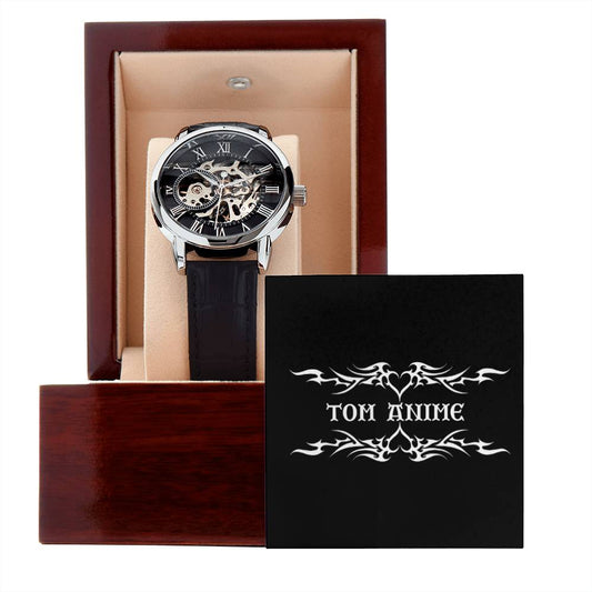 Tom Design Luxury Openwork Watch