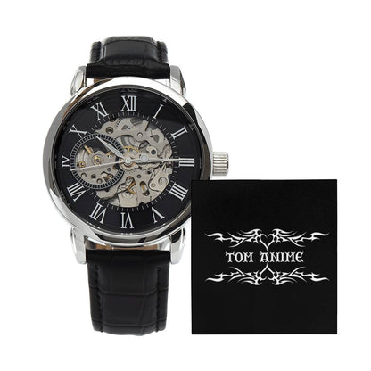 Tom Design Luxury Openwork Watch