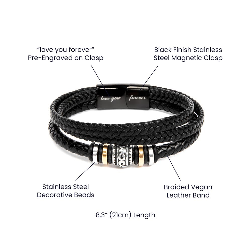 Tom Design Luxury Love You Forever Bracelet