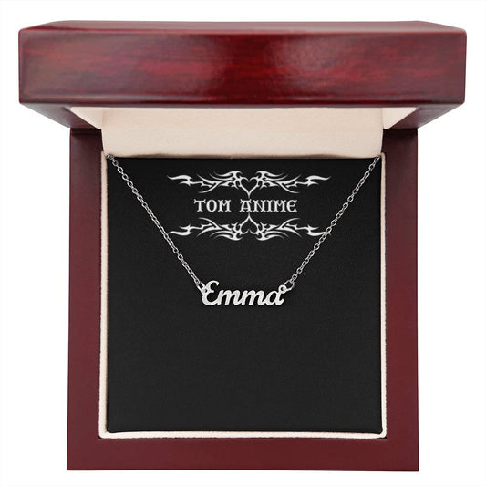 Tom Design Non-Message Card Custom Name Necklace Luxury